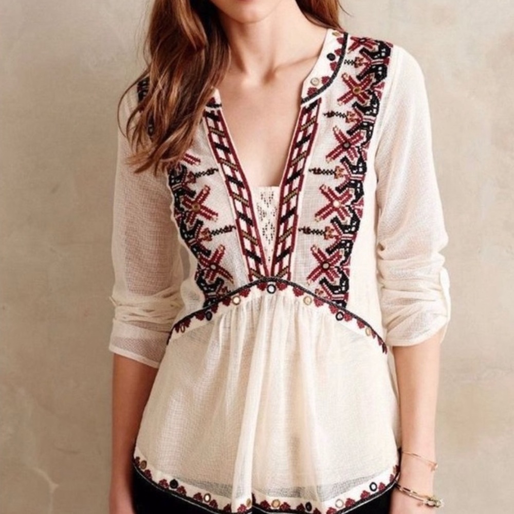 Anthropologie Ibis Akemi & Kin Blouse